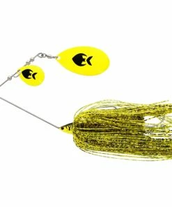 Westin MonsterVibe (Indiana) 45g Spinnerbait -Glasgow Angling monstervibe indiana yellow tiger