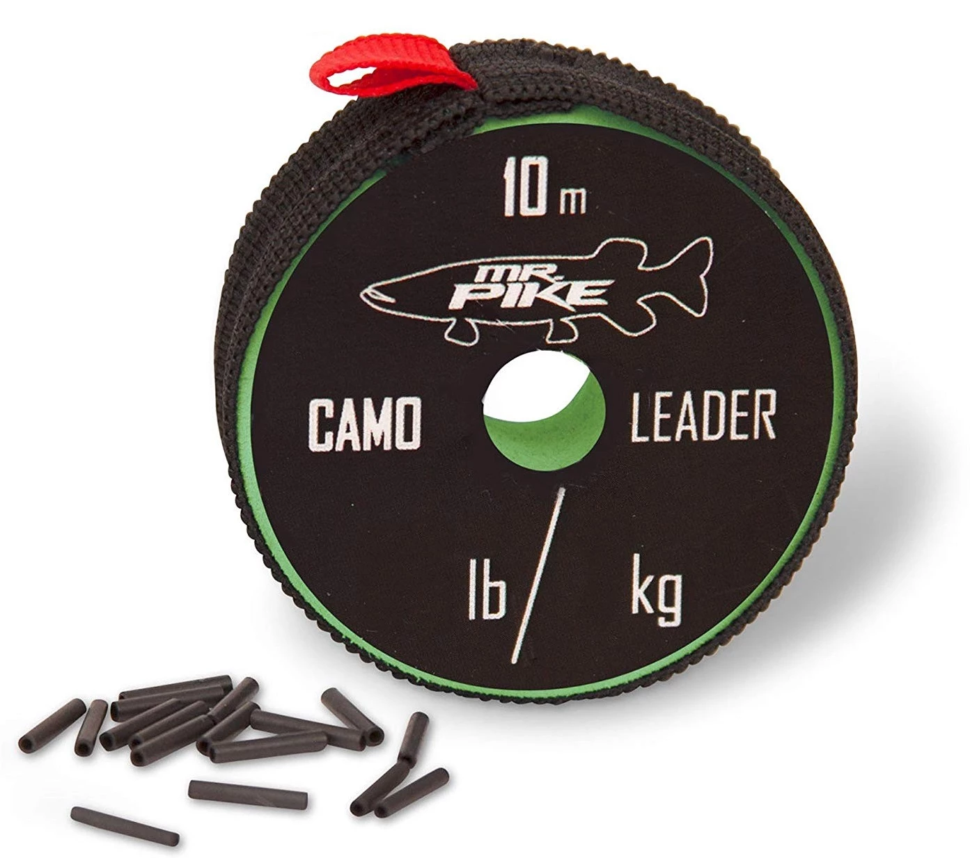 Quantum Mr. Pike Camo Coated AFW Leader Material 10m 14kg.30lbs Camo 1 Quantum Mr. Pike Camo Coated AFW Leader Material 10m 14kg.30lbs Camo