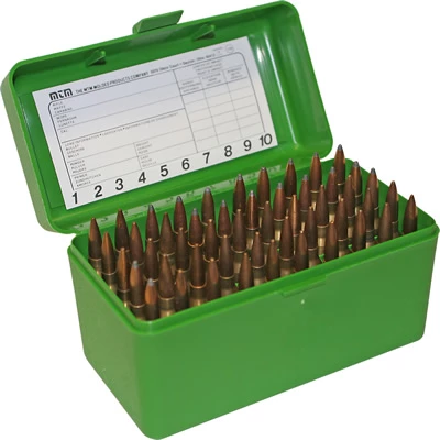 MTM 50 Round Small Rifle Ammo Box 1 MTM 50 Round Small Rifle Ammo Box
