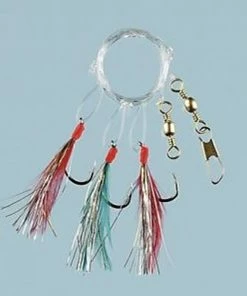 Fladen Multi Glitter Sea Rig - 3 Hook Size 2/0