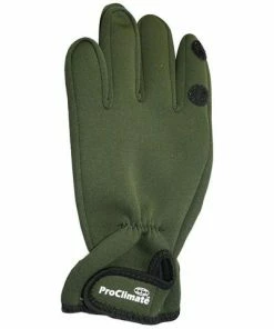 Proclimate Neoprene Waterproof Gloves 6 Proclimate Neoprene Waterproof Gloves -Glasgow Angling neoprene waterproof gloves green