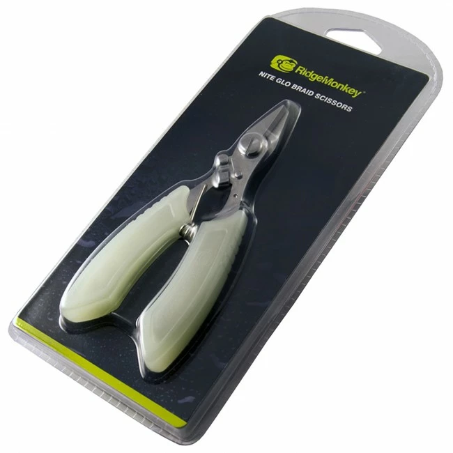 RidgeMonkey Nite-Glo Braid Scissors 1 RidgeMonkey Nite-Glo Braid Scissors