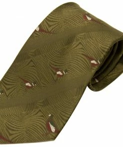 Bisley Pheasants Polyester Tie