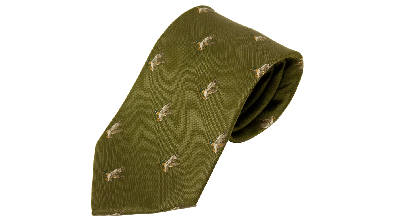 Bisley Ducks Polyester Tie 1 Bisley Ducks Polyester Tie