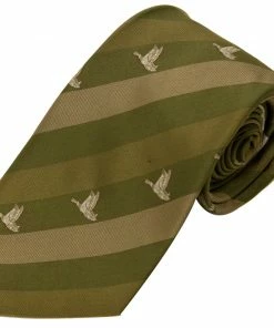 Bisley Duck Striped Polyester Tie