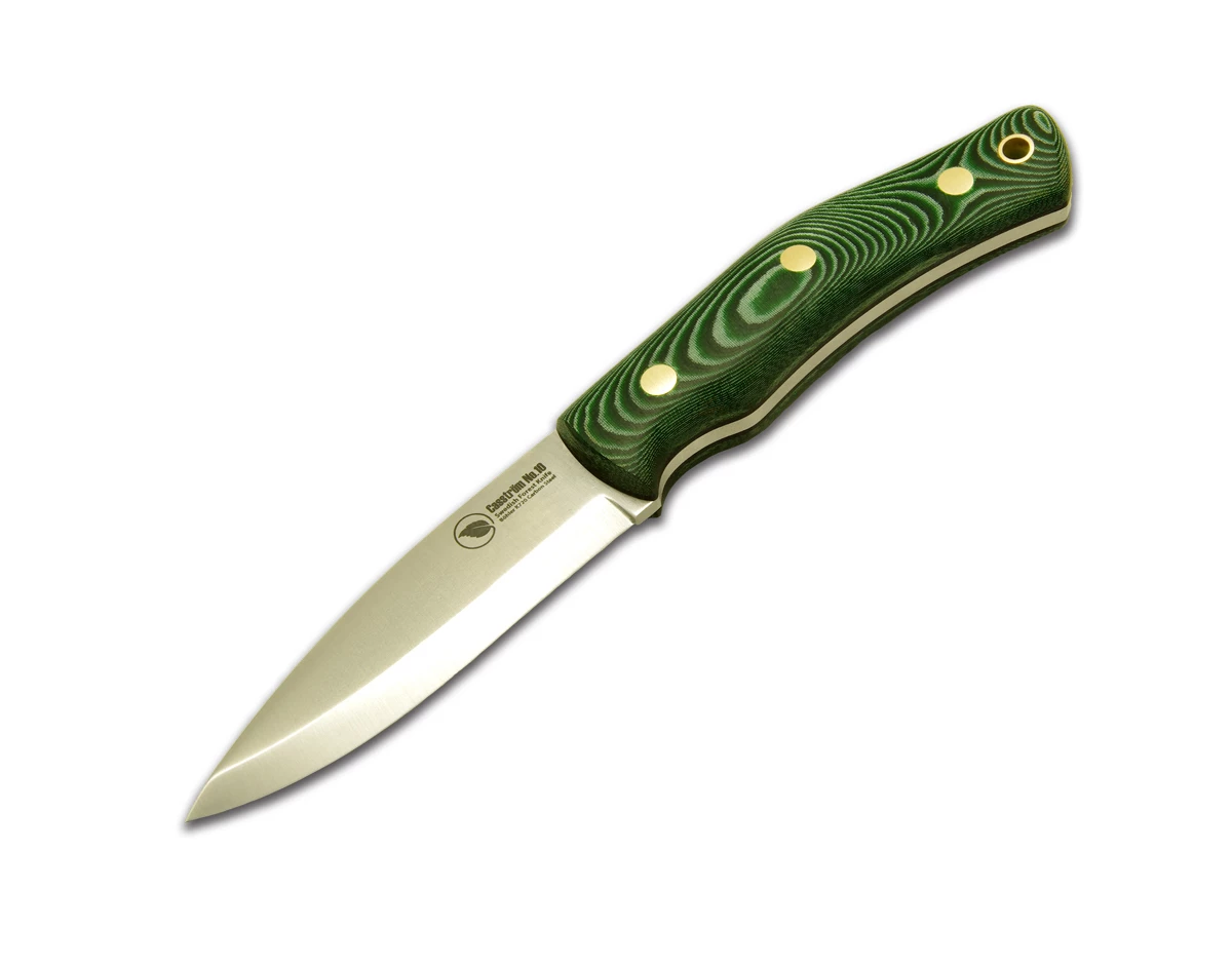 Casstrom No10 Swedish Forest Sheath Knife Micarta Handle (10cm K720 Carbon Blade) 1 Casstrom No10 Swedish Forest Sheath Knife Micarta Handle (10cm K720 Carbon Blade)