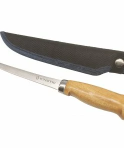 Kinetic Nordic Fillet Knife 6in Blade Wood