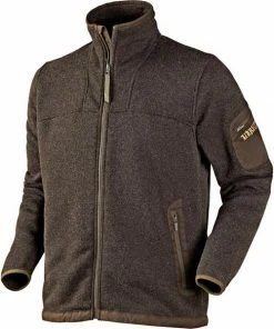 Harkila Norja Cardigan -Glasgow Angling norja cardigan.shadow brown