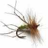 Stillwater Olive Hopper Dry Fly Size 12 - 1 Dozen