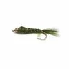Stillwater Olive Montana Nymph Gold Bead - 1 Dozen