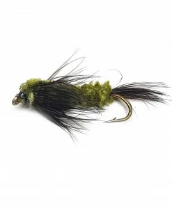 Stillwater Olve Bodied Montan Leaded Nymph - 1 Dozen