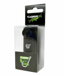 Carp On Matte Black Anodised Stage Stand -Glasgow Angling on matte black anodised stage stand 3