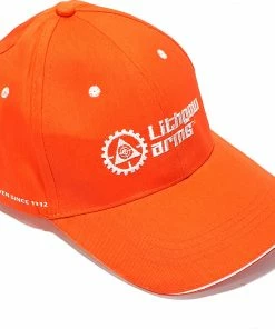 Lithgow Arms Orange Lithgow Embroidered Cap