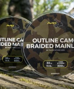 Avid Carp Outline Camo Braided Mainline 30lb