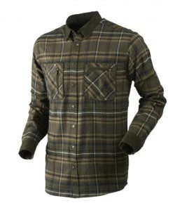 Harkila Pajala Shirt Willow Green Check
