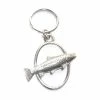 Just Fish Pewter Keyring Brown Trout