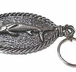 Just Fish Pewter Keyring Marlin