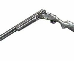 Bisley Pewter Pin No.31 Broken Shotgun & Presentation Box