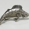 Just Fish Pewter Pin Small Perch