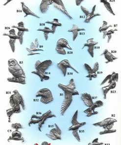 Just Fish Pewter Pins -Glasgow Angling pewter pins 6