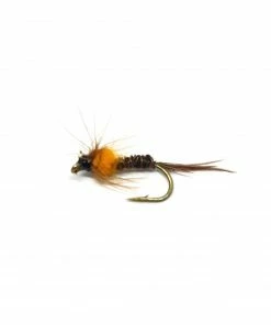 Stillwater Phesant Tail Orange Thorax Weighted Nymph - 1 Dozen