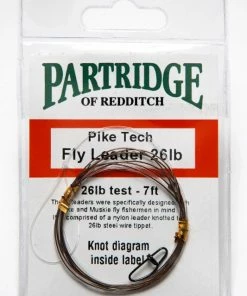 Partridge Pike Fly Leader 7ft (26lb)