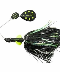 DAM Effzett Pike Rattlin' Spinnerbait 17cm 43g -Glasgow Angling pike rattling spinnerbait black demon