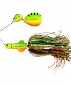 DAM Effzett Pike Rattlin' Spinnerbait 17cm 43g -Glasgow Angling pike rattling spinnerbait firetiger