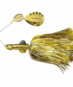 DAM Effzett Pike Rattlin' Spinnerbait 17cm 43g -Glasgow Angling pike rattling spinnerbait gold