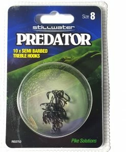 Stillwater Pike Semi Barbed Trebles (10pc) -Glasgow Angling pike20semi20barbed20trebles20size208