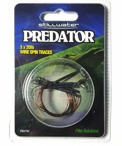 Stillwater Pike Spin Trace 20lb 3pcs