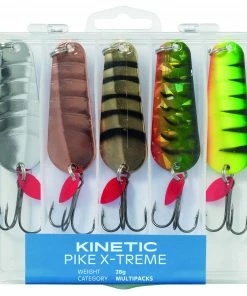 Kinetic Pike X-treme Lure Selection 5pc