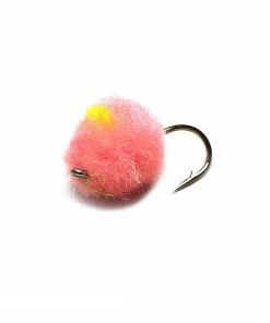 Stillwater Pink Hot Spot Egg Fly Size 12 -1 Dozen