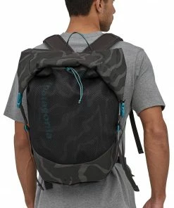 Patagonia Planing Roll Top Pack 35L -Glasgow Angling planing roll top pack tiger camo 2