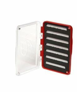 Fulling Mill Pocket Box Single Sided Slit Foam Fly Box -Glasgow Angling pocket box open