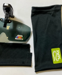 Sema Leech Adjustable Visor Clip-On Polarized Sunglasses -Glasgow Angling polarized glasses leech 4