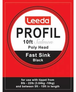 Leeda Profil Polyhead Salmon 10ft Tapered Leaders