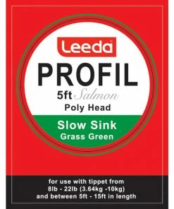 Leeda Profil Polyhead Salmon 5ft Tapered Leaders