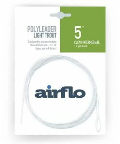 Airflo Polyleader Light Trout 5' Length 9 Airflo Polyleader Light Trout 5' Length -Glasgow Angling polyleader light trout 5 clear20intermediate