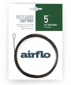 Airflo Polyleader Light Trout 5' Length 11 Airflo Polyleader Light Trout 5' Length -Glasgow Angling polyleader light trout 5 fast20sinking