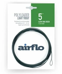Airflo Polyleader Light Trout 5' Length 10 Airflo Polyleader Light Trout 5' Length -Glasgow Angling polyleader light trout 5 slow20sinking