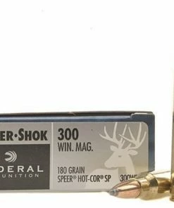 Federal Power Shok .300 Win Mag 180 Grain Soft Point Hot Cor (20 Box)