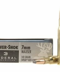 Federal Power-Shok 7 x 57 Mauser 140 Grain Speer Hot-Cor Soft Point (20)