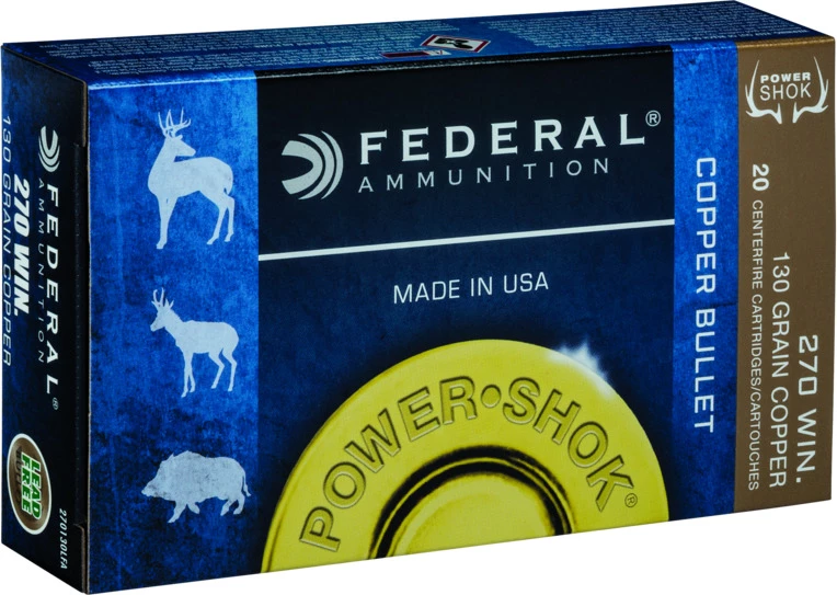 Federal Power-Shok Copper Hollow Point (20 pack) 2 Federal Power-Shok Copper Hollow Point (20 pack) - Image 2