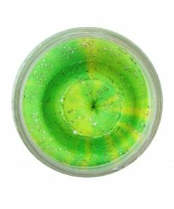 Berkley PowerBait Jar Trout Bait Twist -Glasgow Angling powerbait jar trout bait twist lime