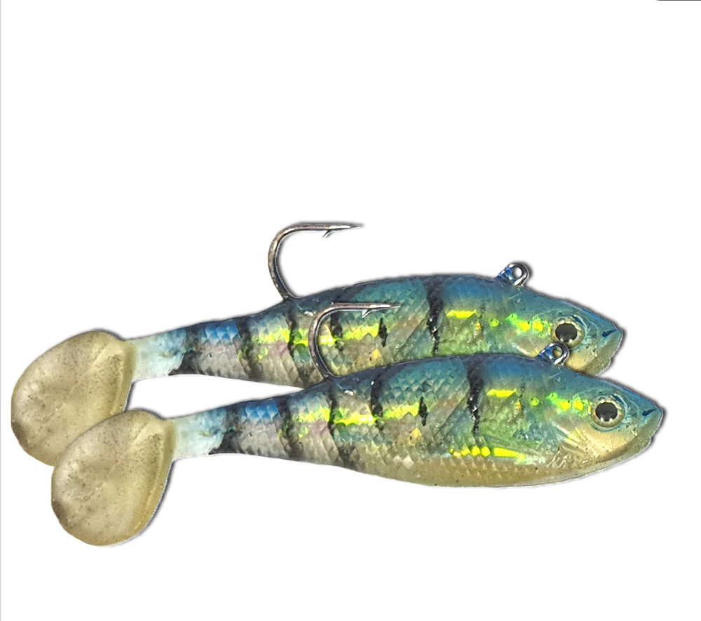 Lureflash Powersurf Rigged Shads 70mm 2pc 4 Lureflash Powersurf Rigged Shads 70mm 2pc - Image 4