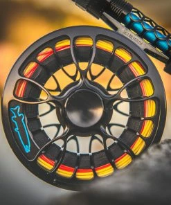 Vision Predator Fly Reel -Glasgow Angling predator fly reel loaded c