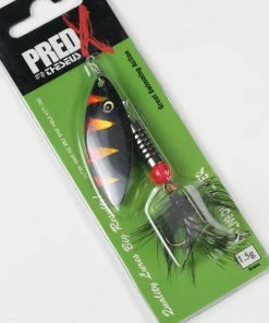Theseus PredX Rainbow Spinners 11.5g Tiger Blade -Glasgow Angling predx20rainbow20spinners20gold scaled