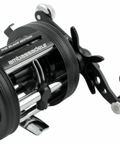 Abu Garcia Pro Rocket Black Round Baitcaster -Glasgow Angling pro rocket black round baitcaster lhw scaled