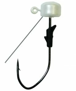 Eagle Claw Pro-V Weedless Finesse Jig 5pk -Glasgow Angling pro v weedless finesse jig pearl